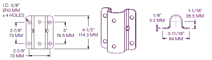 Bearing Bracket Large Dimensions