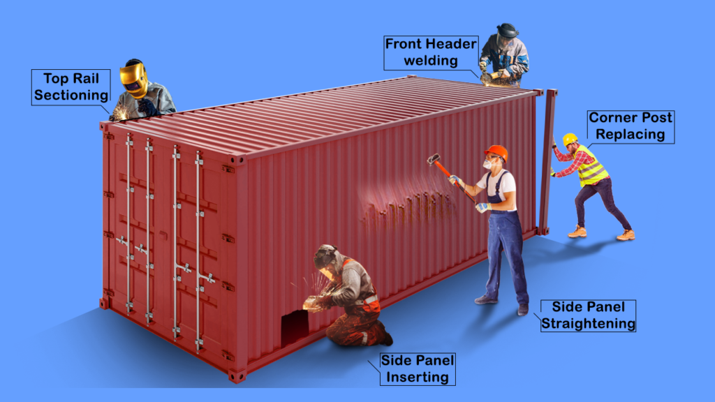 Shipping Container Repair Procedures