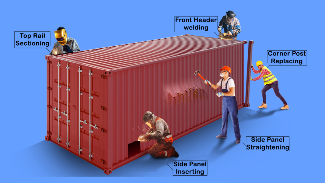 Shipping Container Repair Procedures | Container Surveyor