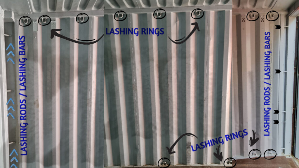 Lashing Fittings / Lashing Rings / Lashing bars / Lashing rods