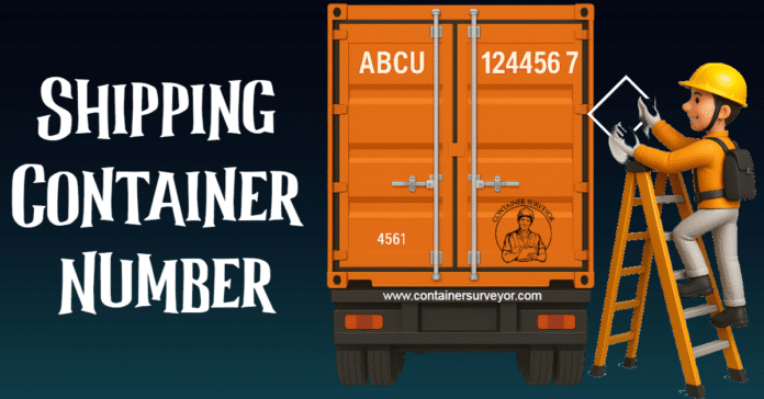 Shipping Container Number