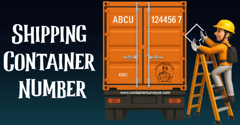 Shipping Container Number
