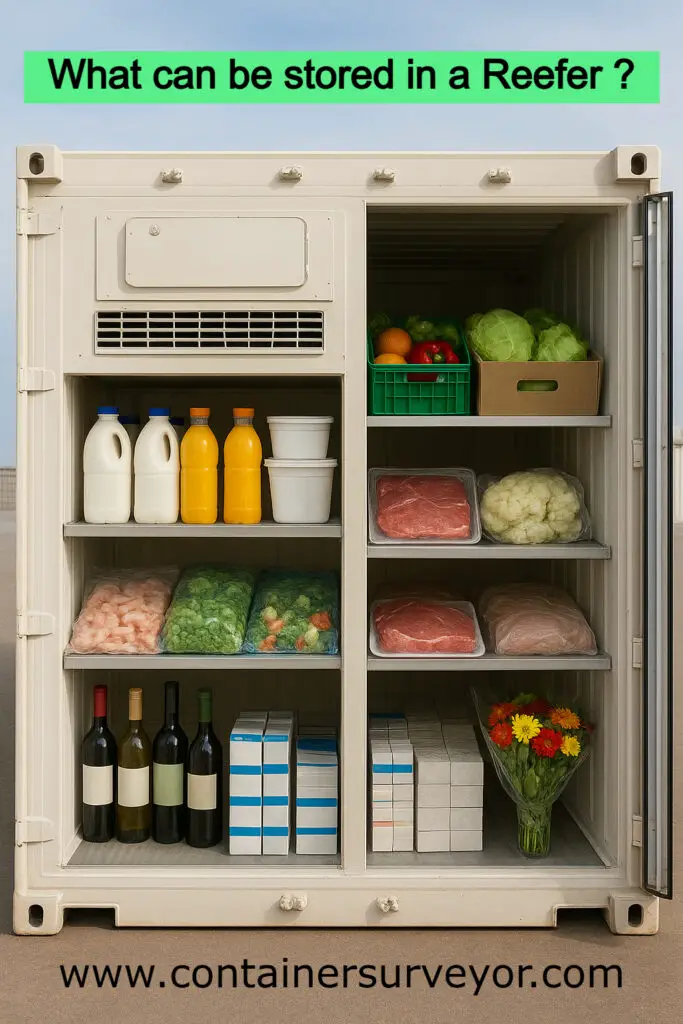 Shipping container type reefer