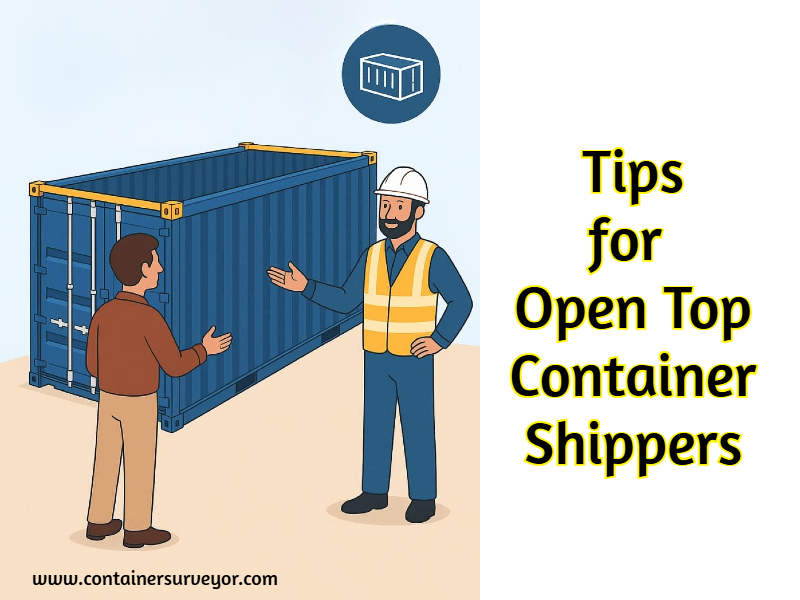 Tips for Open Top Container Shippers