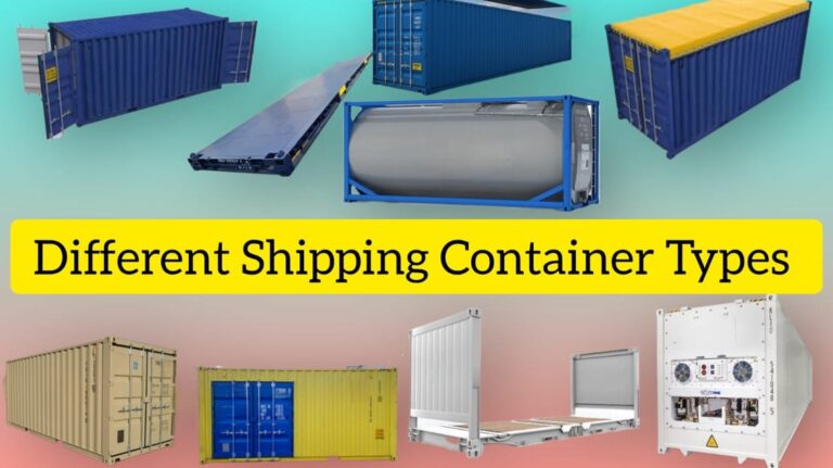 shipping container types
