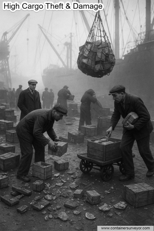 History of Shipping Container -High Cargo Theft & Damage